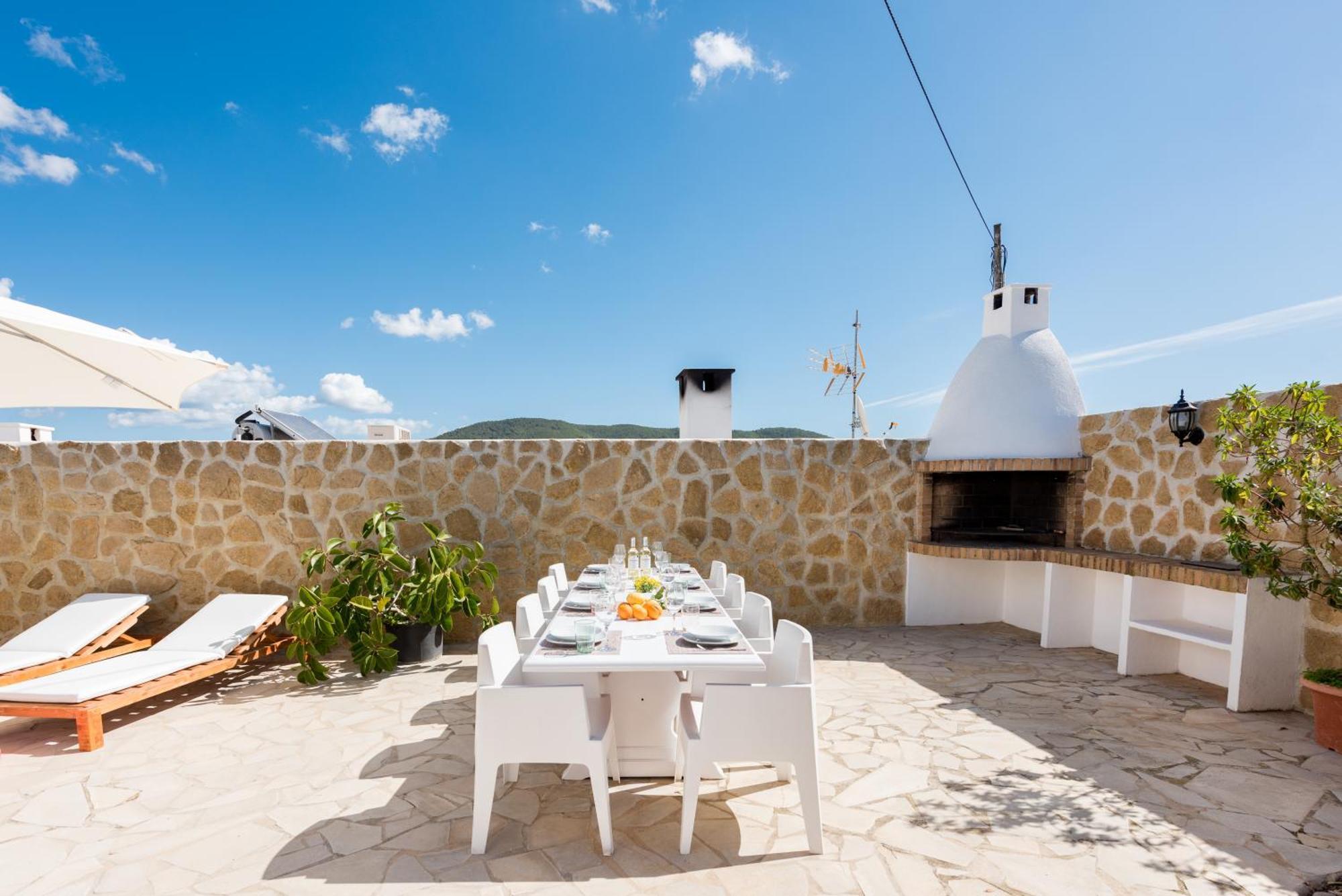 Authentieke Finca, Nabij Het Strand En Restaurants Vila Santa Eulária des Riu Exterior foto